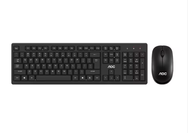 Mouse y teclado inalambrico AOC